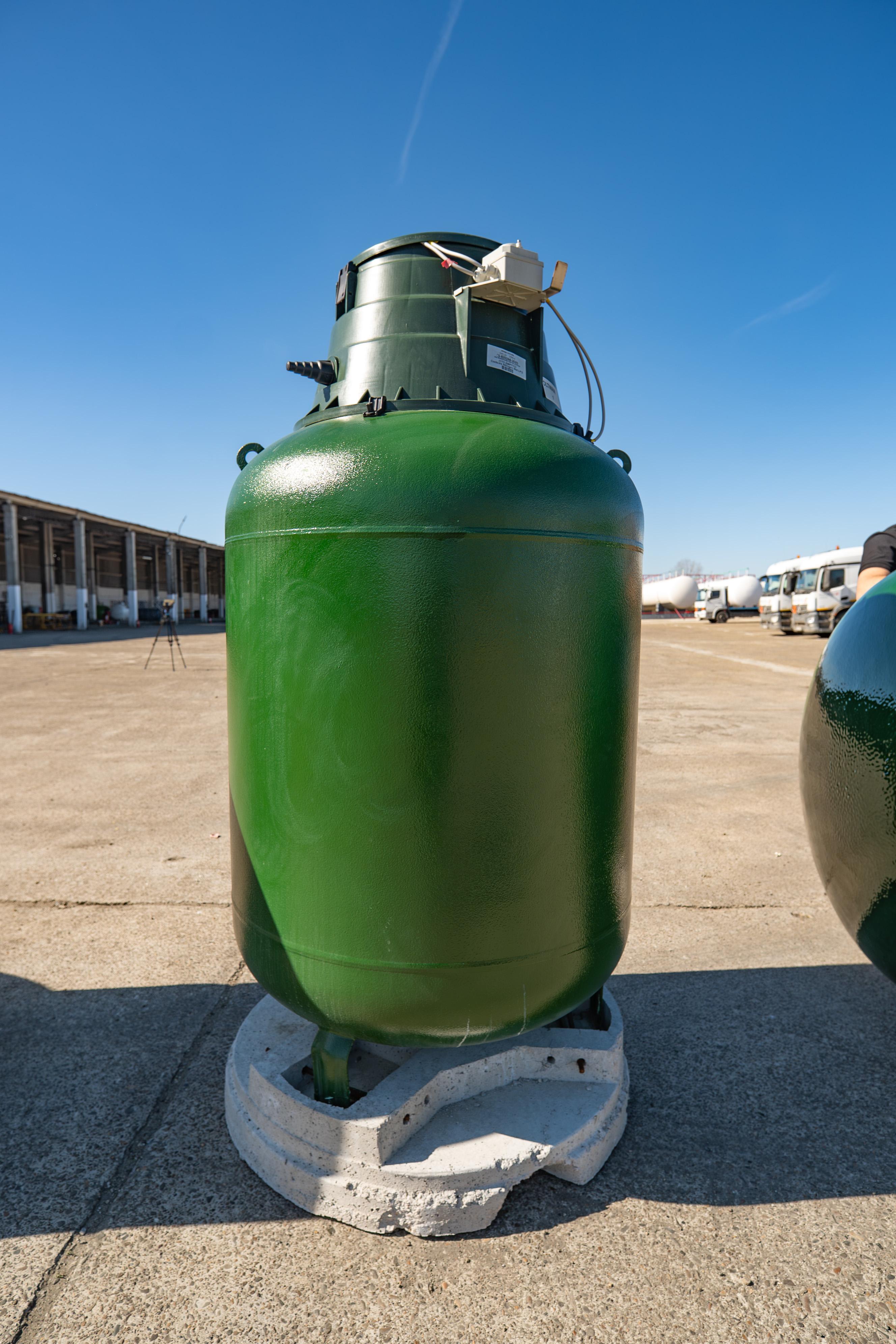REZERVOR 1650L VERTICAL SUBTERAN